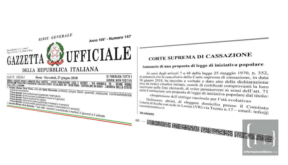 Proposta di Legge di Iniziativa Popolare: un gruppo di genitori ieri in Corte Suprema di Cassazione per depositare la documentazione