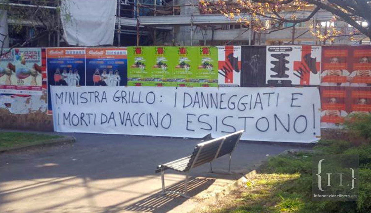 Ministra, i novax non esistono! Ma i danneggiati sì