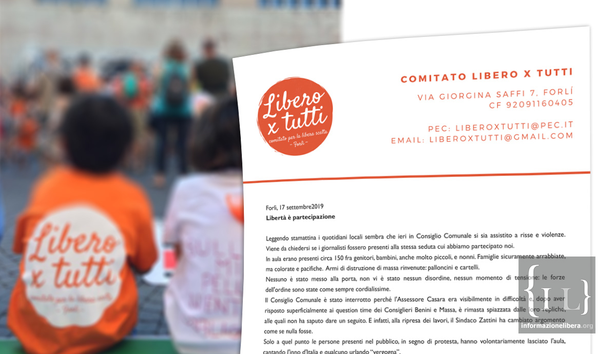 Libertà è partecipazione - da Comitato Libero x tutti - (Forlì)